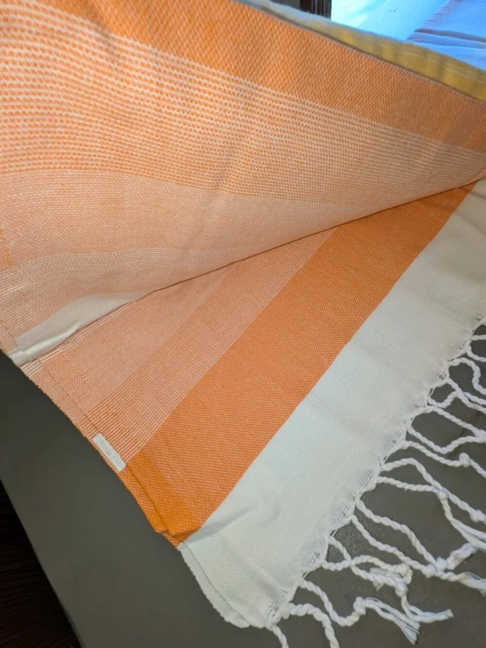 Teema Turkish Towel THE YELLOW LAYERS 68 x 38